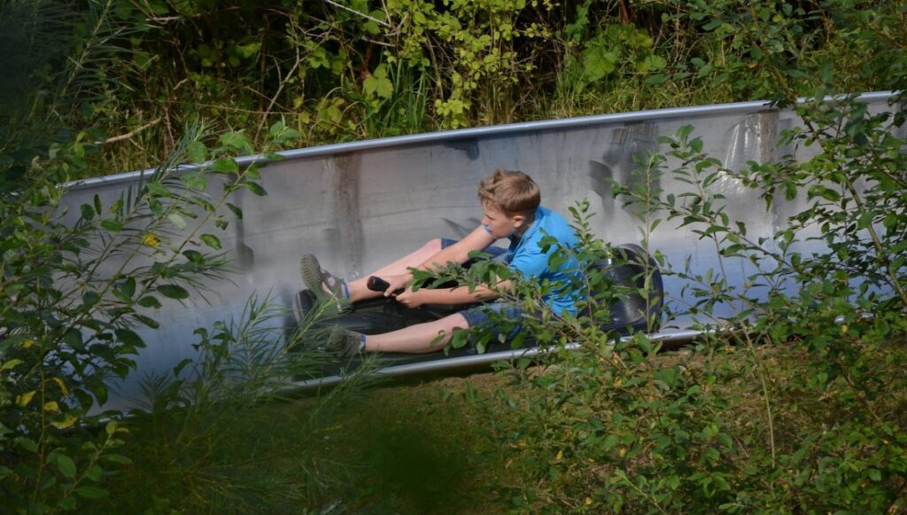 Winterberg rodelbaan zomer